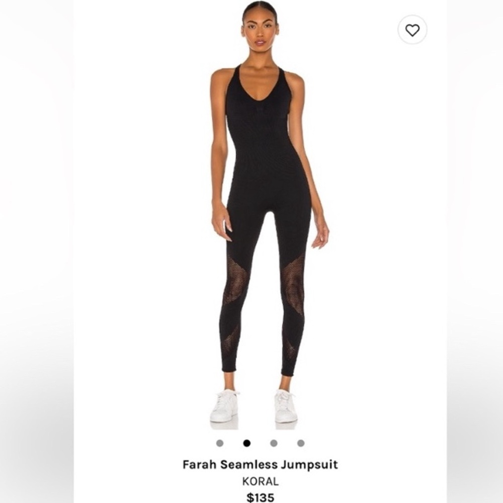NWT Koral Farrah jumpsuit bodysuit medium M